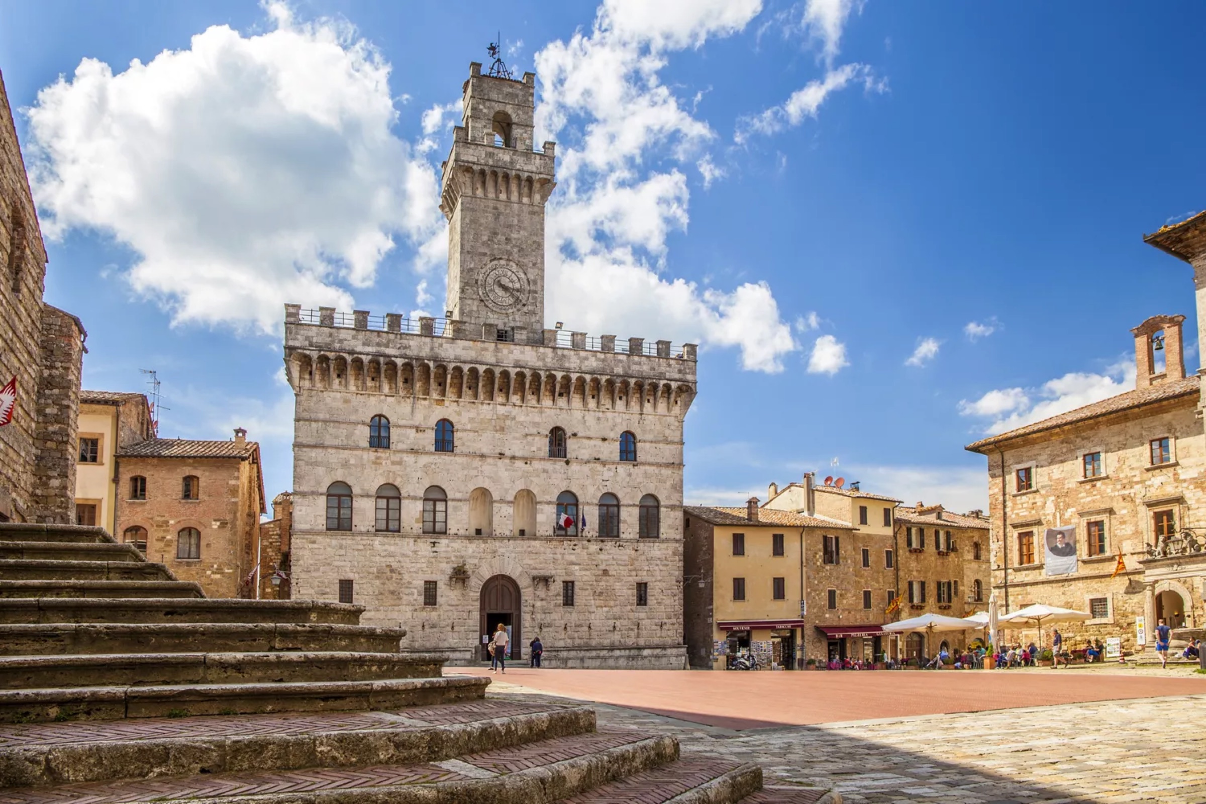 Piazza Grande a Montepulciano